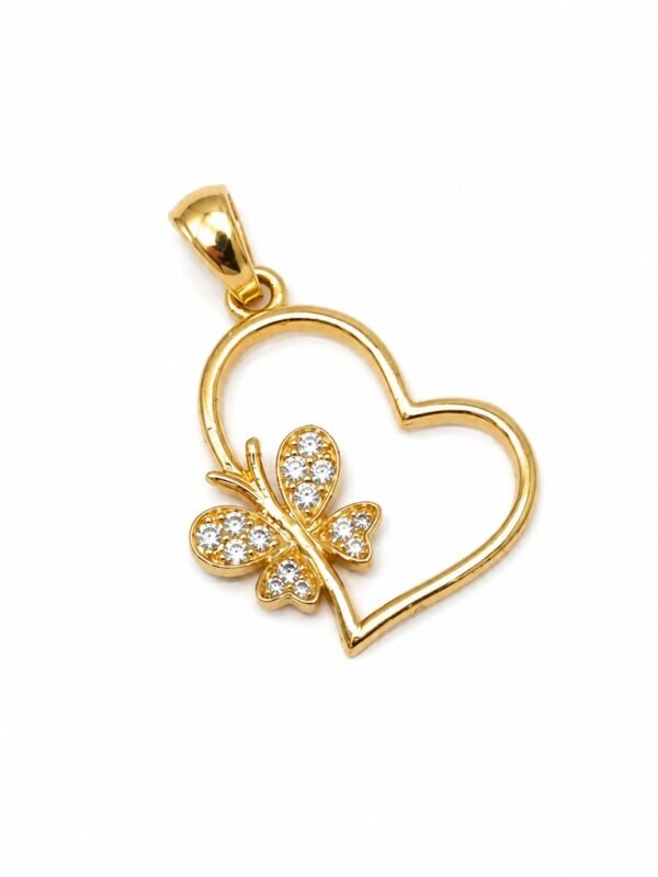 DijeCorazon Mariposa 14K Size  Weight 1.5gr