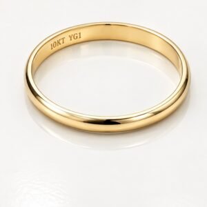 806a3946-c12b-4258-ec1b-08def9ae97e5.jpg Anillo Alianza Lisa Anier 10k Size 10.5 x 2mm Weight 1.1gr