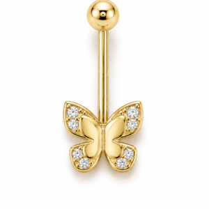 81d45f61-1378-4761-e66a-08def9ae97e5.png Piercing Mariposa CZ Joseph 14k Weight 1.2gr