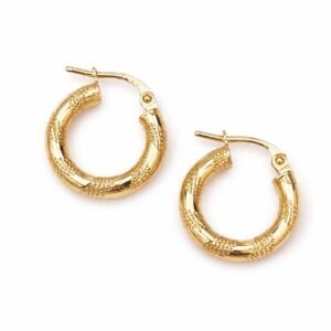 886c33ef-d351-45bf-201f-08def42ecde3.jpg Argollas Caramelo 14k Size 1 Weight 1.1gr