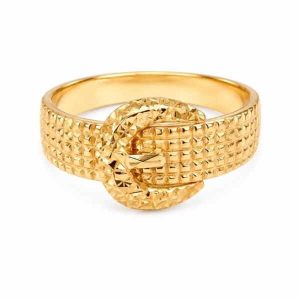 Anillo Mujer Cinto Rose 10k Size 7'' Weight 3.1gr