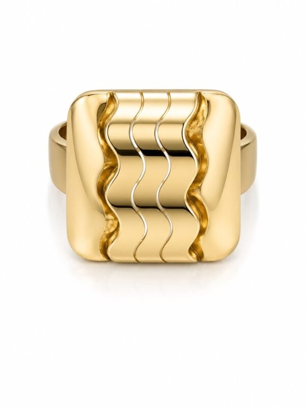 Anillo Fancy 10K Size 10'' Weight 4.9gr