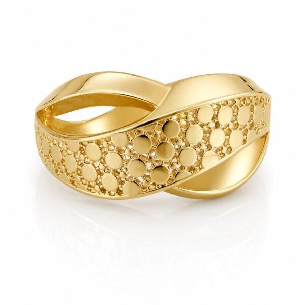 Anillo Fancy Rose 10k 7'' 1.7gr