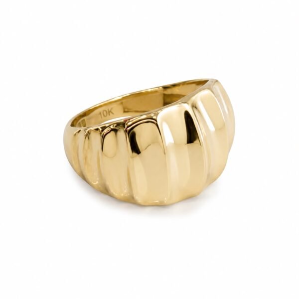 Anillo Mujer Concha Rose 10k Size 7'' Weight 3.2gr