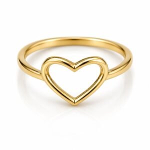 aee1f891-fa36-4268-0b11-08df02b766ae-1.jpg Anillo Aro Corazon Rose 10k Size 8'' Weight 1 gr