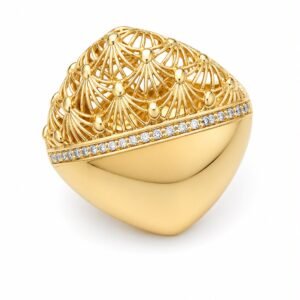Anillo Fancy 10k Size 8 Weight 6.8