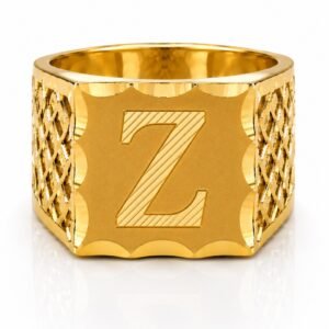 bcb3aa26-f034-41be-796d-08df03768314.jpg Anillo De Hombre Letra Z 10k Size 8.5 Weight 4.2gr