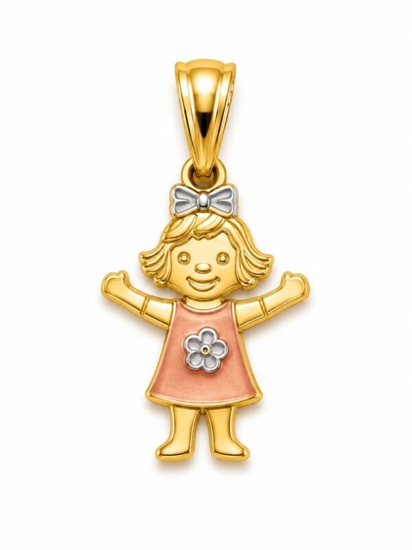 Dije Niña 14k Weight 1.2gr
