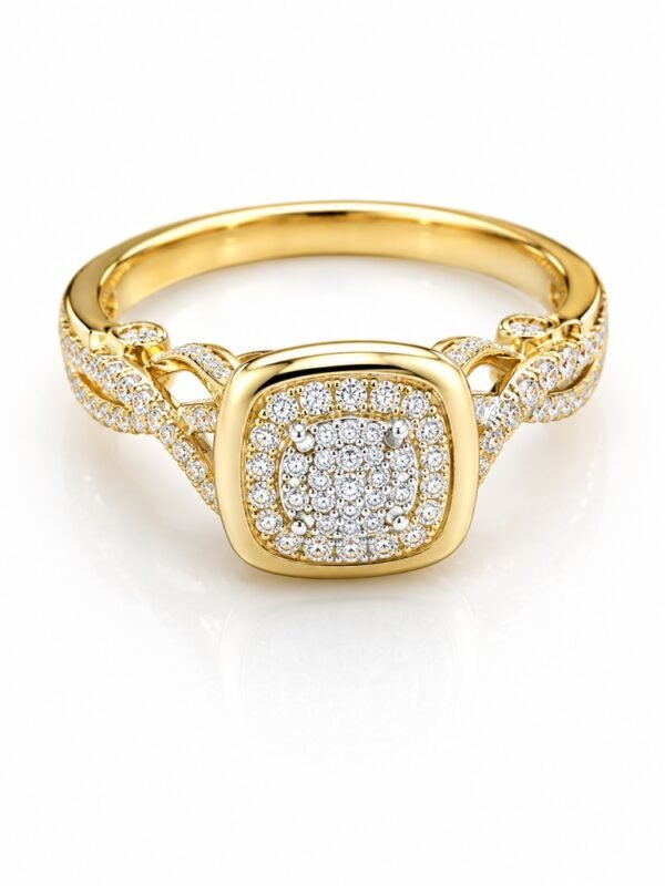 Anillo Solitario 14k Size 7 Weight 5.6gr
