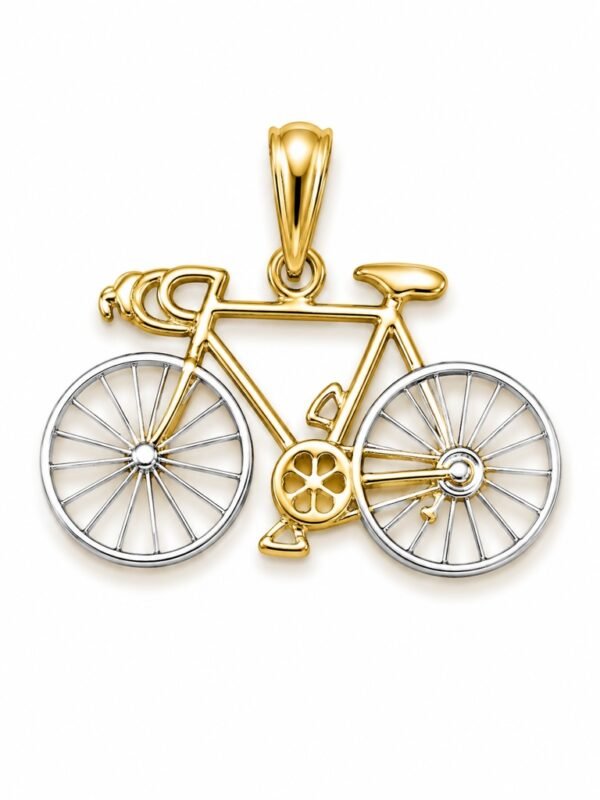 Dije Bicicleta 14k Weight 1.5gr