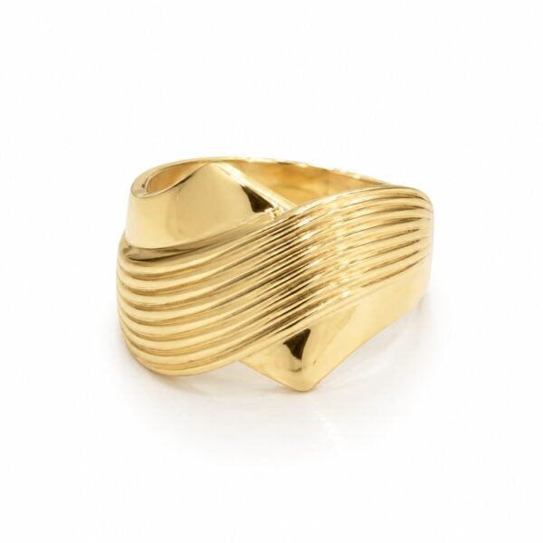Anillo Fancy Roxi 10K Size 7 Weight 2.7gr