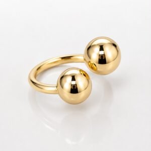 c65dbd6a-5119-455b-0bbf-08df02b766ae.jpeg Anillo Open Bolas 10k Size Weight 2.5gr