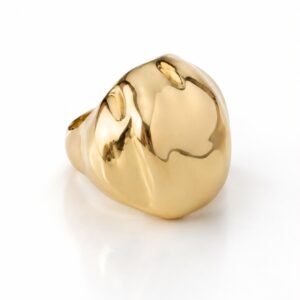 Anillo Mujer Cupula Liso Rose 10k Size 9 Weight 3.8gr