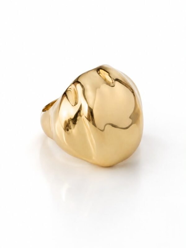 Anillo Mujer Cupula Liso Rose 10k Size 9 Weight 3.8gr