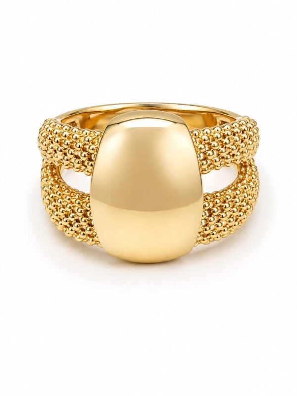 Anillo Fancy 10K Size 8.5 Weight 3.9gr