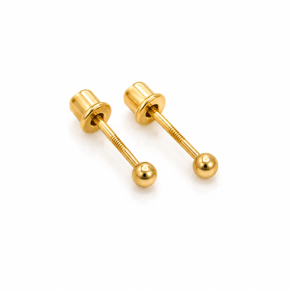 Pendientes  Micro Dormilonas/Dormilonas 14k