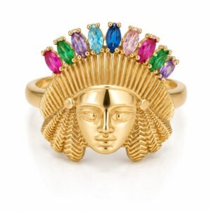cdd383ed-de73-4f8f-78f9-08df03768314.jpg Anillo Indio Colores 14k Weight 4.5gr Size 7
