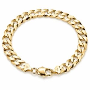 ce98c28f-211d-4433-5fc2-08def2f21793.jpg Manilla Corte brillo Solida 10K Size 8.5 x 9mm Weight 17.3gr K489CL