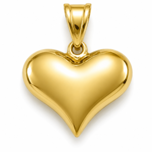 Dije Corazon Fancy YF 10K Weight 1.8gr