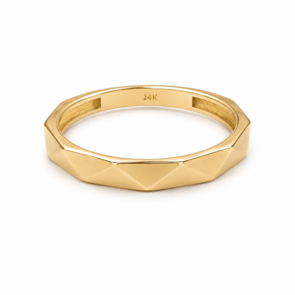 Anillo Arito 14K Size 7 Weight 1.4gr