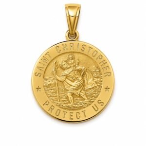 e3a421c4-ef5f-44c9-160b-08def3c27620.jpg Dije St. Christopher P. Placa 14k Weight 3.1gr