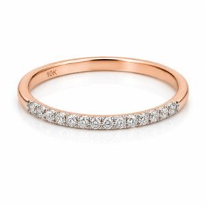 e53666a9-a7fc-4723-7b50-08df03768314.jpg Anillo Oro Rosa Mini Pave 10k Size Weight 0.9gr