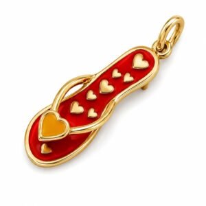 Dije Chancleta Mini 14k Weight 1.1gr