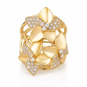 ebfe4052-5247-49f6-9535-08deee00cdd5.jpg Anillo Mujer Flor Rose 10k Size 7'' Weight 4.4gr