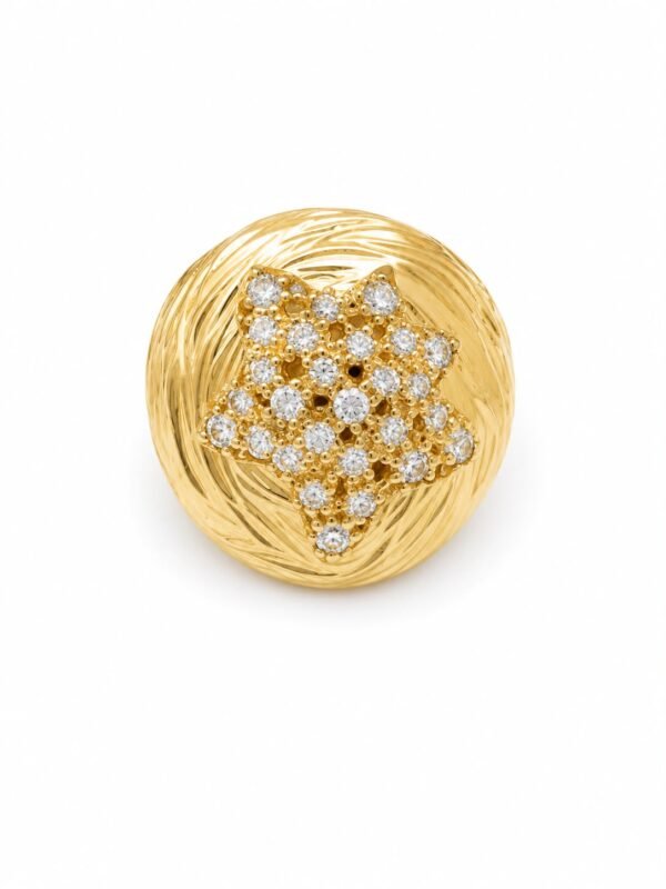 Anillo  Fancy CZ Extra 10k Size 7.5 Weight 6.7gr