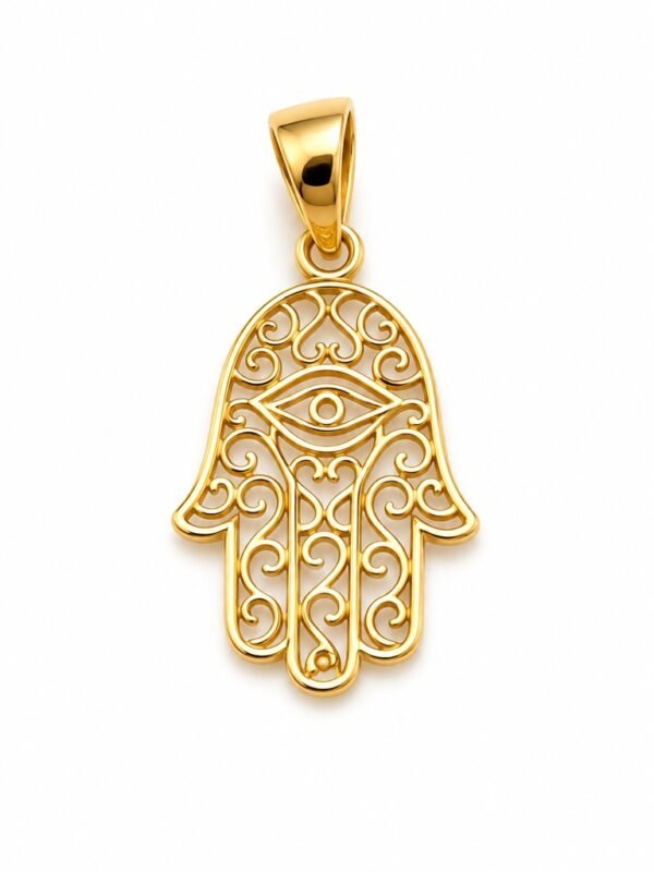 Dije Mano Fatima 14k Weight 0.8gr