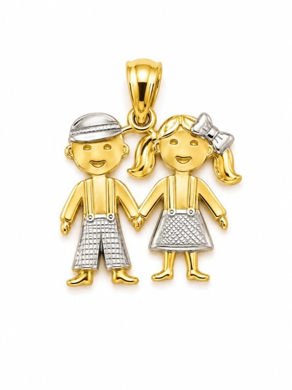 Dije Niño&Niña 14k Weight 1.5gr