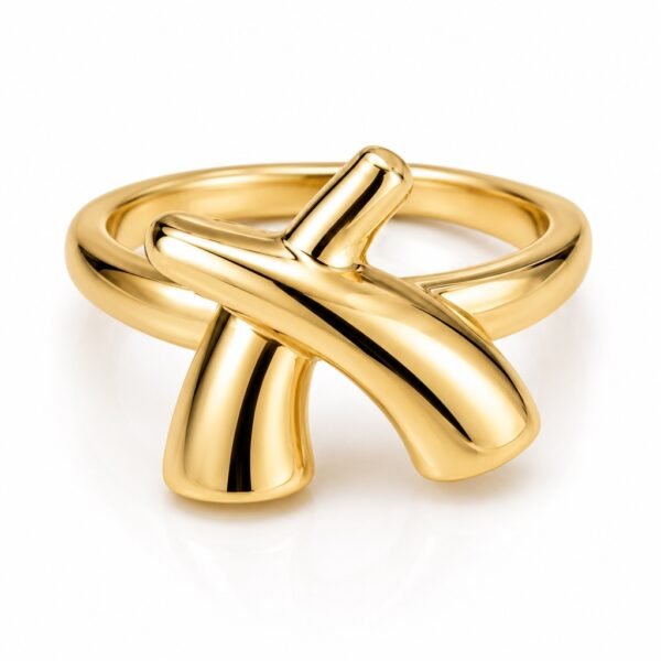 Anillo Fancy X 10k Weight 2.3gr Size 7.5