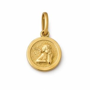 fdfc15a6-3806-4548-5fdf-08def2f21793.jpg Dije Mini Placa Angel 14k Weight 0.7gr