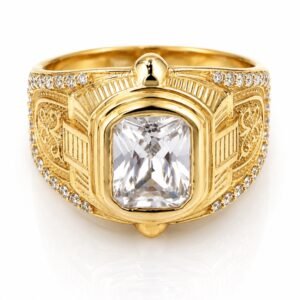 fe0da426-b00c-4d98-79ac-08df03768314.jpg Anillo Hombre Pave CZ 10K Size 11 Weight 7gr