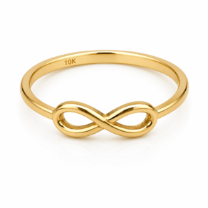 ff73e16b-a78e-416c-0ab2-08df02b766ae.png Anillo Infinito 10k Size 7 Weight 1.1gr