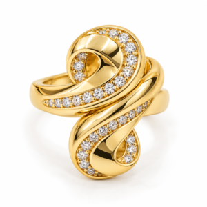 05fef7ba-6487-4712-2647-08df1d6cb0a1.png Anillo Fancy Lazo Infinito CZ Size 7.5 Weight 2.9gr