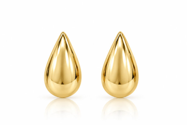 Pendientes Gota Grande 14K Weight 3.7gr