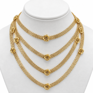 162238d0-1065-4b43-c55e-08df0d4f78be.png Gargantilla Rosa Bizmark 10k Size 16 Weight 5.8gr