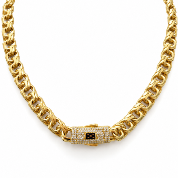 Gargantilla Monaco Chino 10k Size 16'' Weight 25.9gr
