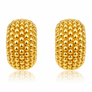 Aretes fancy Esferas 14k Weight 5gr