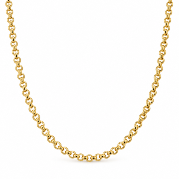 Gargantilla Rolo Joseph 10k Size 18''/4.7mm Weight 8.80gr