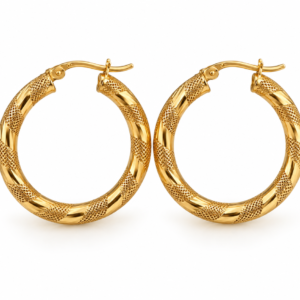 argollas Caramelo 5 10k Weight 3.4gr