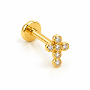 53e091b6-ad3e-4075-1e75-08df1dd5e0a9.png Piercing Tragus Cruz Full CZ 14k