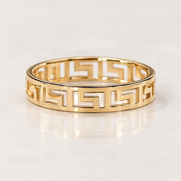 Anillo Diseño Roxi Style 10k Size 7.5 Weight 1.9gr