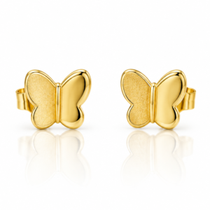88a82ac4-f08c-43b8-c245-08df0d4f78be.png Pendientes Mariposa Lisa 14k