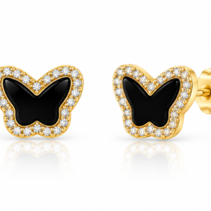 d476786a-00ac-4359-c262-08df0d4f78be.png Pendientes Mariposa Black 14k Weight 2.9gr