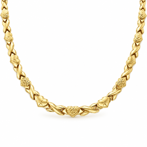 Gargantilla XO 10K Size 18'' Weight 12gr