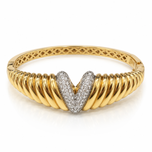e73978c5-540a-4751-c238-08df0d4f78be.png Bracalet Fancy V 10k Weight 11.8gr