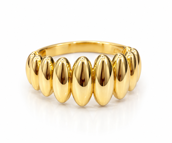 Anillo Fancy Estructural 10K Size 7 Weight 2.1gr