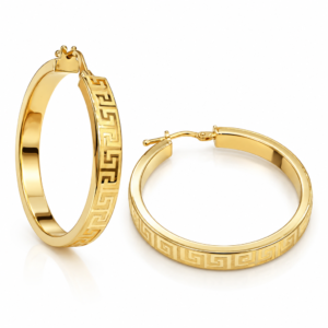 01258020-ff88-4ce7-465e-08df310a36cc.png argollas Greek Design Planas 10k Size 3 Weight 3.5gr K32457A